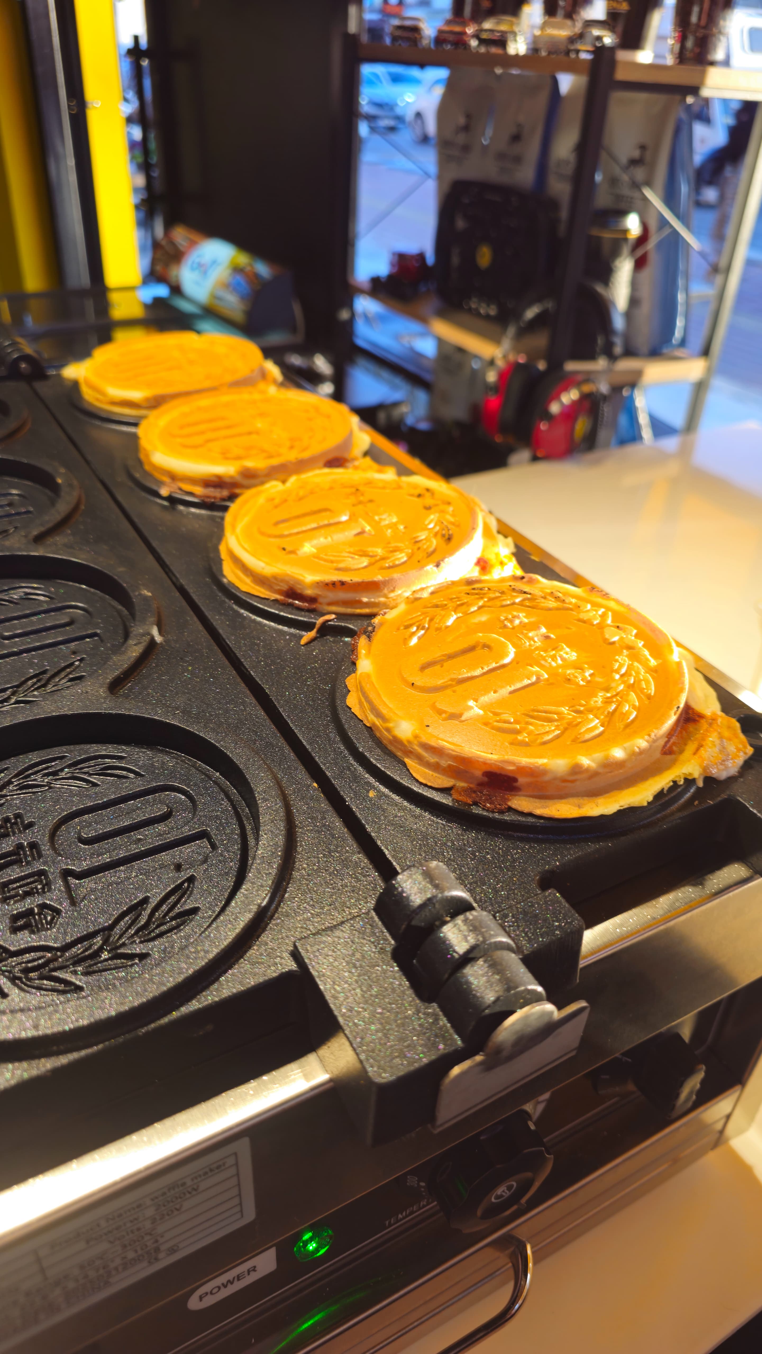 Coin Waffel makinası 2. el